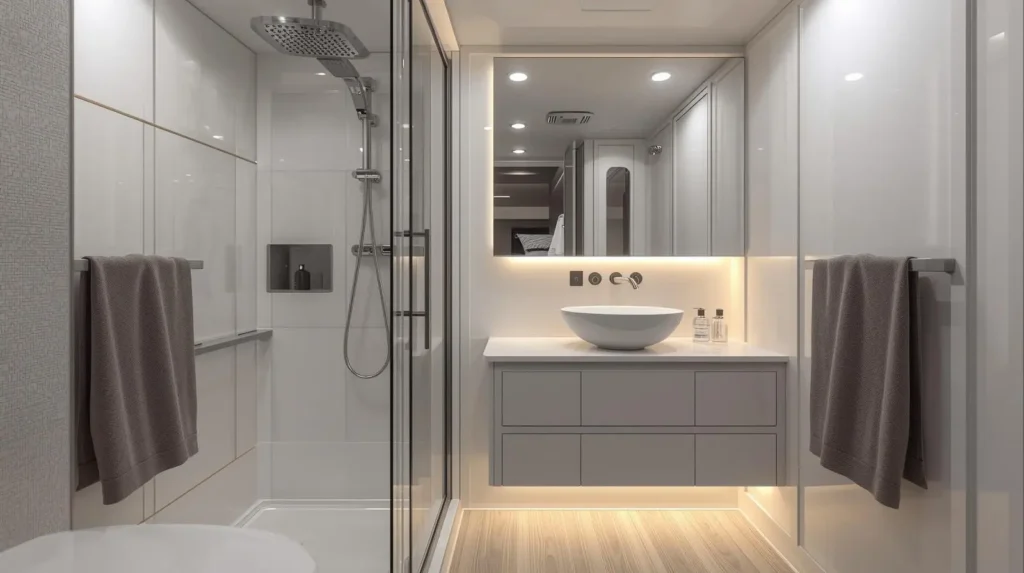 Small RV Bathroom Upgrade in Walnut Creek