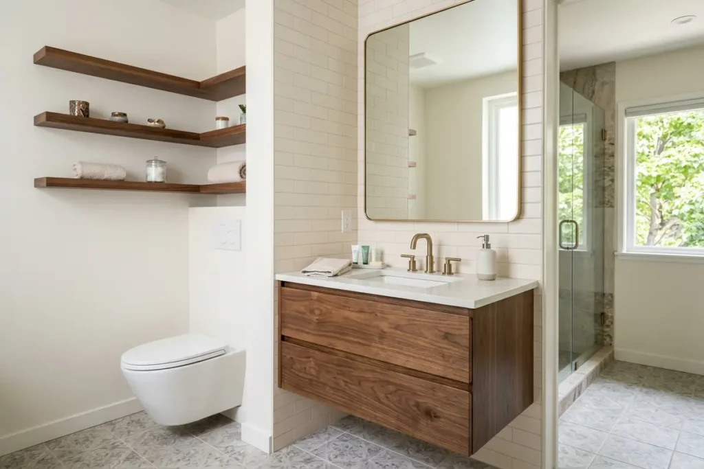 How to Make a Small Bathroom Feel Much Bigger
