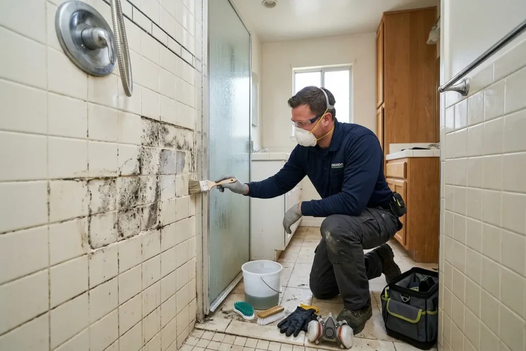 Fixing Mold in Bathroom Walls in Walnut Creek, CA